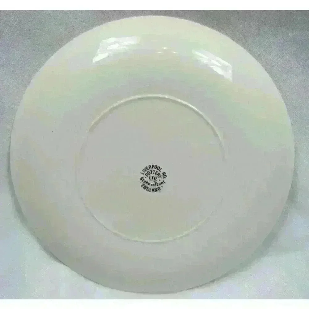Bird Plates 10" Liverpool Road Pottery England Gold Gilt Rims Lot of 5 Vintage - Picture 3 of 12